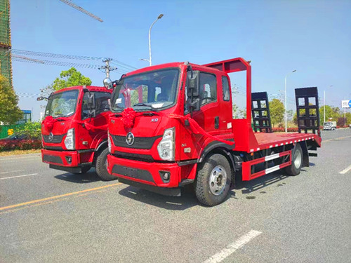 國六150挖機平板運輸車